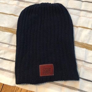 Navy Love Your Melon slouch beanie